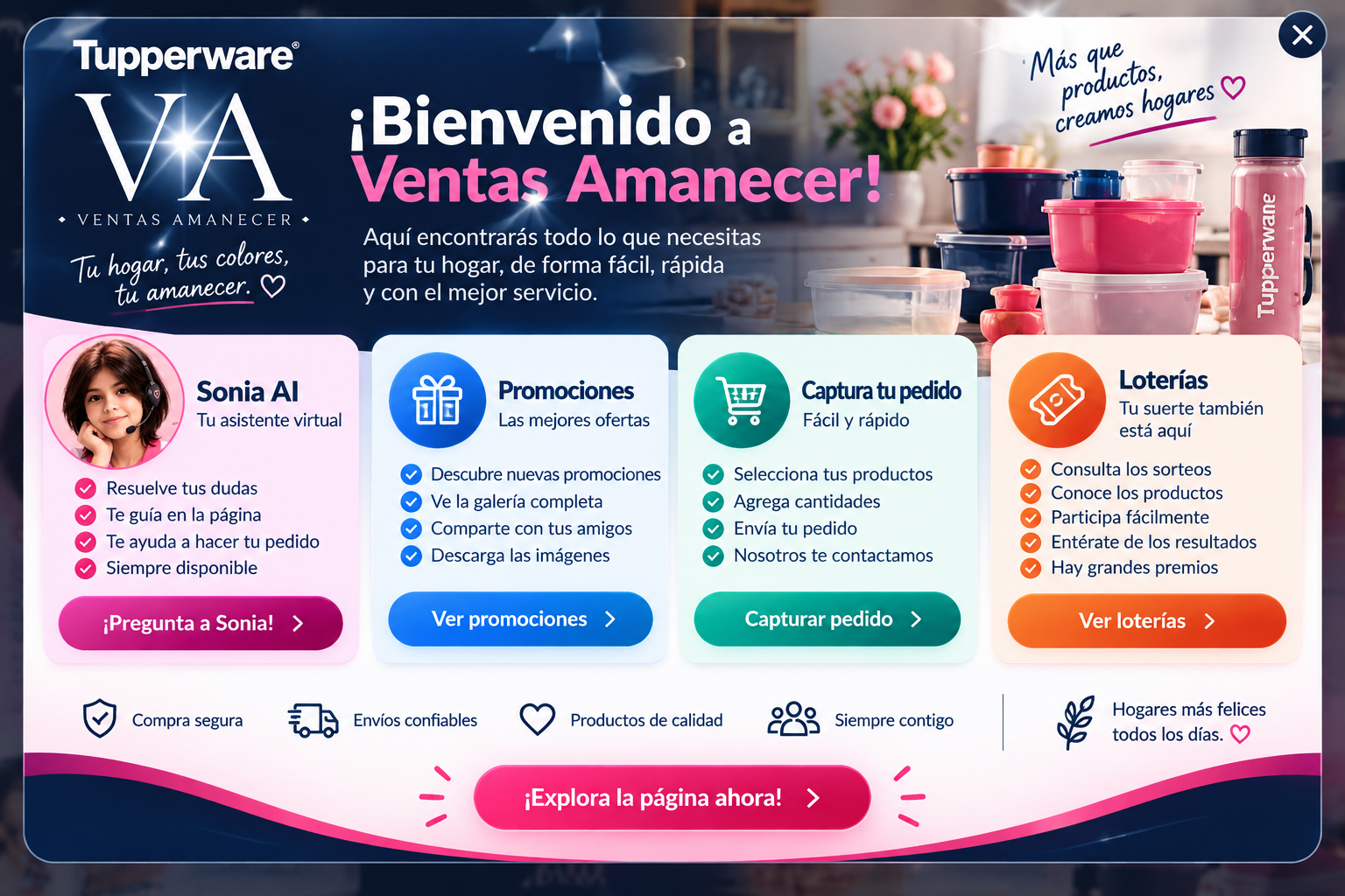 Novedades de Ventas Amanecer
